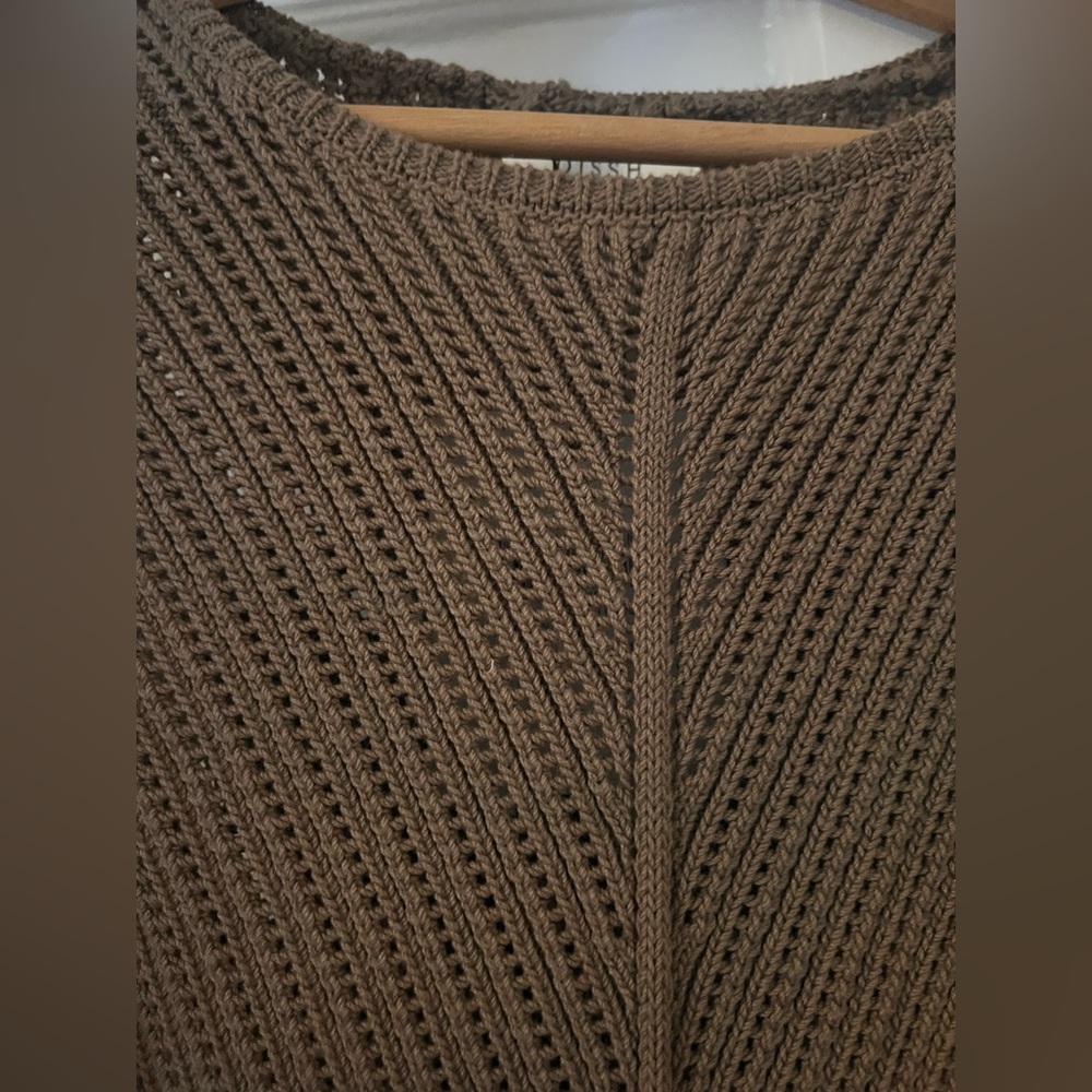 DISSH Brown Ribbed Maxi Dress - Picture 7 of 9